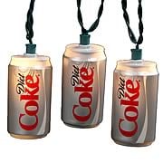 Coca-Cola Diet Coke Can Party Lights Set